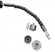 KA-6986A magnetic long reach sump plug tool with flexible shaft and full adapter set