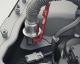 Illustration of KA-5638 tool engaging Tesla Model 3/Model Y PCS coolant hose fitting in engine bay