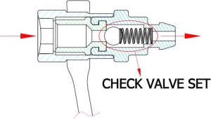 KA-8000K-5C (check valve set)